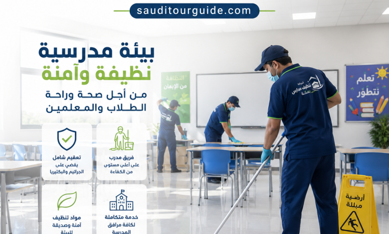 شركة تنظيف مدارس بمكة