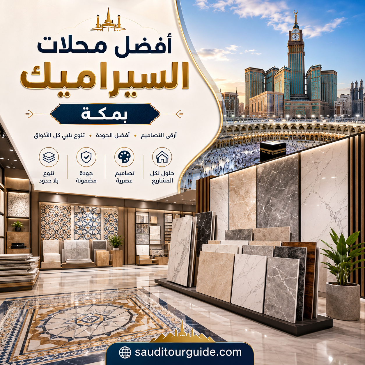 افضل محلات السيراميك بمكة