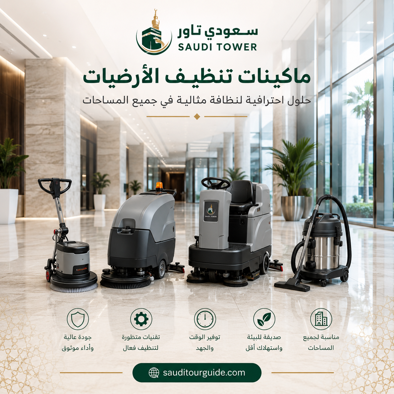 ماكينات تنظيف الارضيات