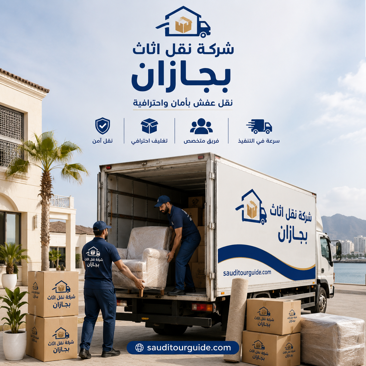 شركة نقل اثاث بجازان