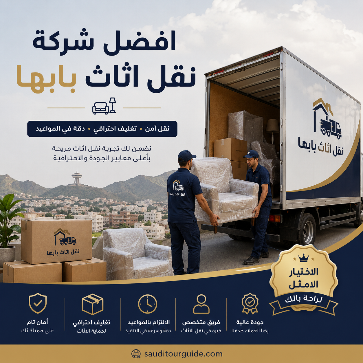 شركة نقل اثاث بابها