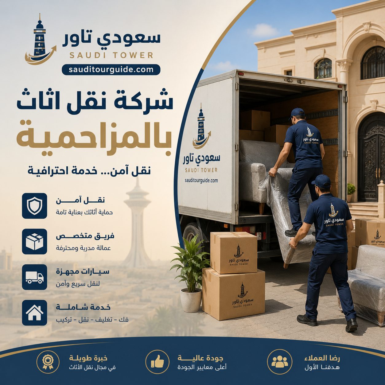 شركة نقل اثاث بالمزاحمية