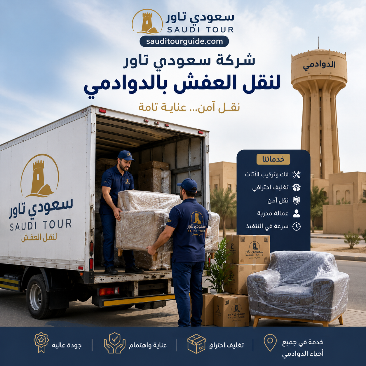 شركة نقل عفش بالدوادمي