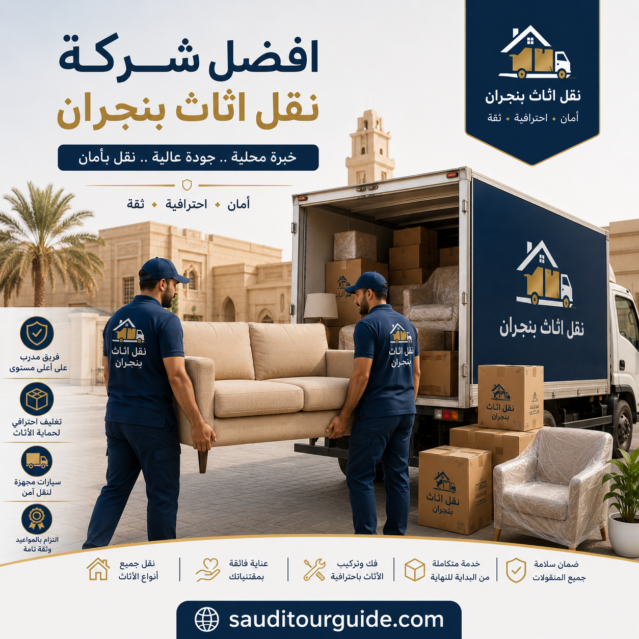 شركة نقل اثاث بنجران