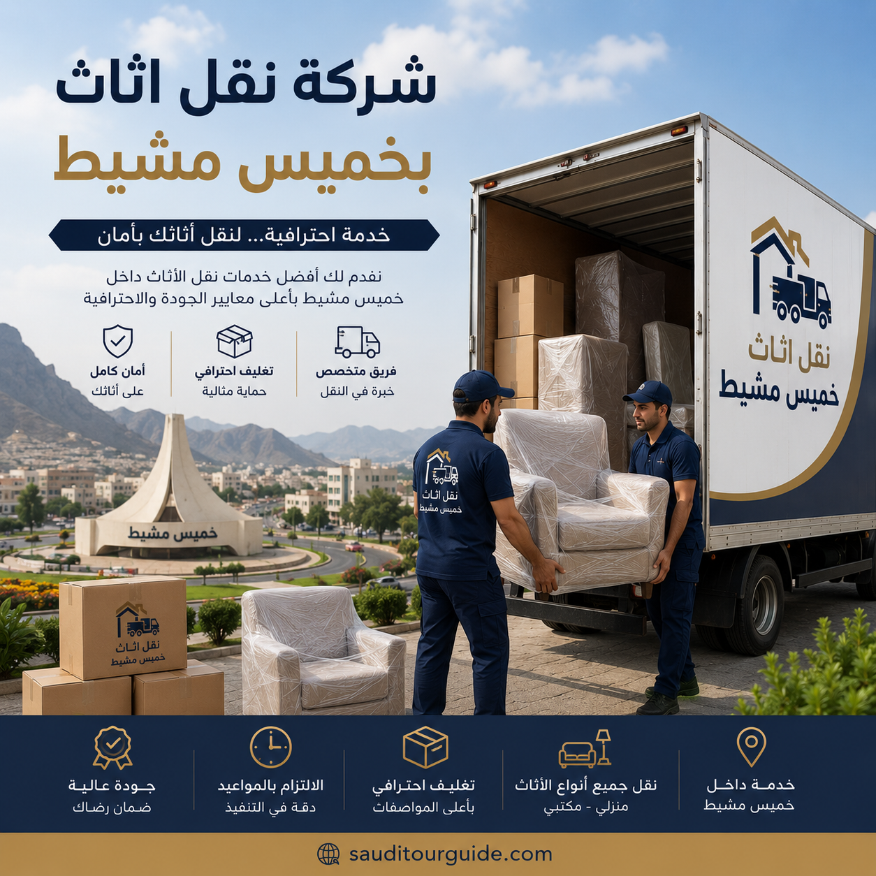 شركة نقل اثاث بخميس مشيط