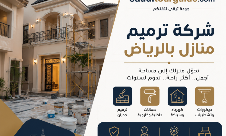 شركة ترميم منازل بالرياض